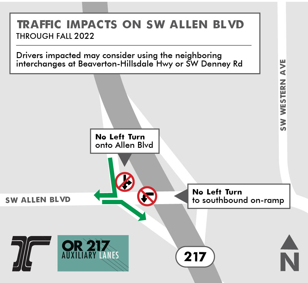 Oregon Department of Transportation Oregon 217 Auxiliary Lanes